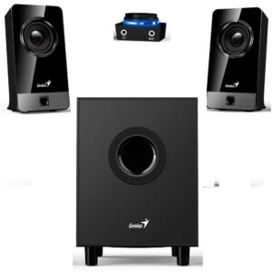 Genius Parlante SW-2.1 300X Con Subwoofer Negro