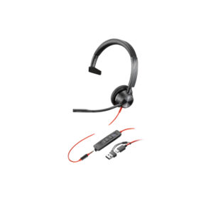 Poly Headset Blackwire 3315 USB-C Monaural Certified