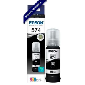 Epson Botella de Tinta T574120-AL Ecotank L8050 Negro