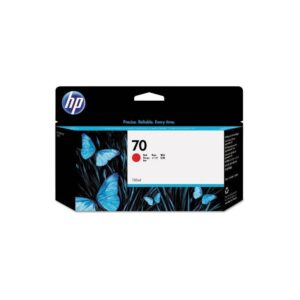 HP Cartucho de Tinta 70 DesignJet 130 ml Color Rojo