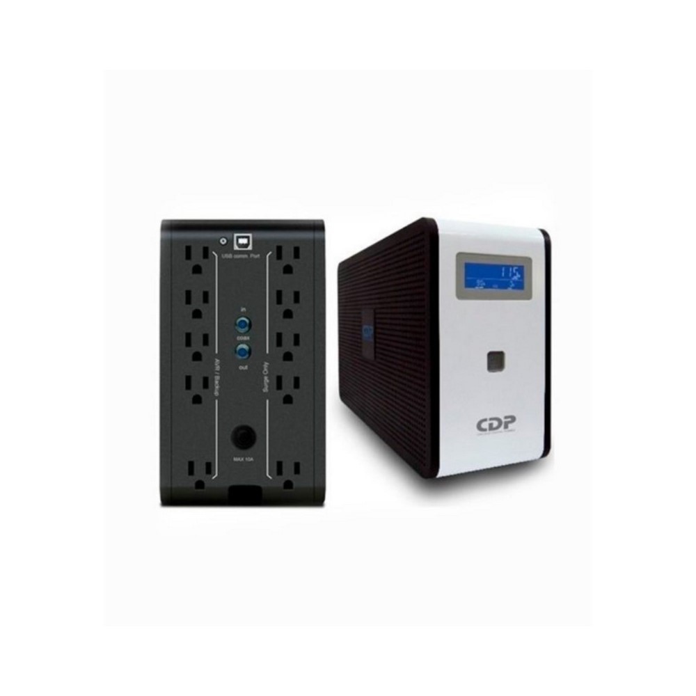 CDP UPS Interactiva 750VA/300W Pantalla LCD Negro - Imagen 3