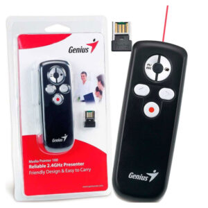 Genius Apuntador Laser 100 USB Media Negro