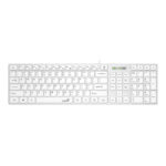 Genius Teclado SlimStar 126 USB Blanco Slim Compacto
