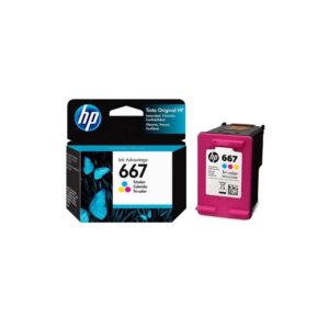 HP Cartucho Tricolor 667 DeskJet Ink Advantage 100 Páginas