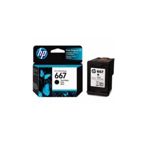 HP Cartucho Negro 667 Ink Advantage para DeskJet 1216 1275