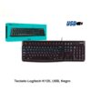 Logitech Teclado K120 QWERTY Negro USB - Imagen 3