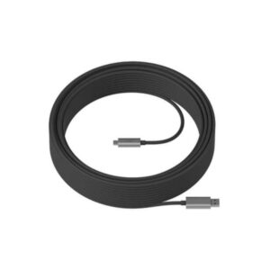Logitech USB Extension Cable 25m High-Speed Durable Black