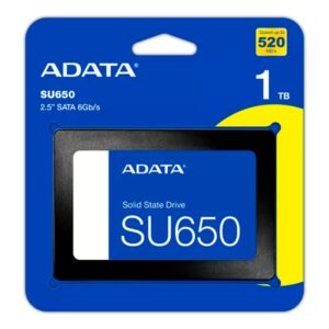 ADATA Unidad Estado Sólido 1TB SU650 Tecnología 3D NAND