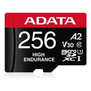 ADATA MicroSDXC 256GB Clase V30 UHS-I Alta Resistencia 4K