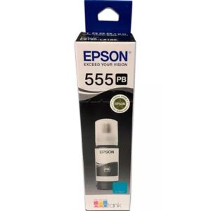 Epson Botella de Tinta Negra T555120-AL 70ml L8180 7300 pags