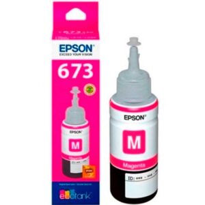 Epson Botella de Tinta T673320 AL L800/805 Color Magenta