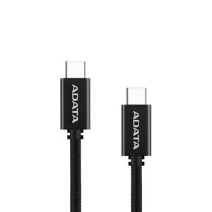 Adata Cable USB-C a USB-C 2m 100W PD3.0 QC3.0 Negro