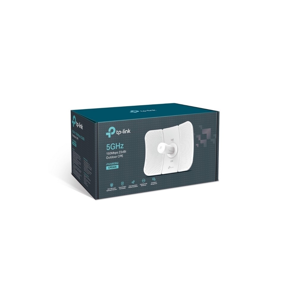 TP-Link Outdoor CPE N150 5GHz Qualcomm 23dBm 2T2R Antena Direccional 23dB - Imagen 3