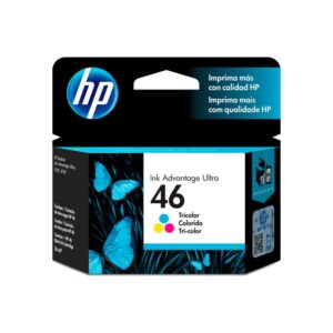 HP Cartucho Tricolor 46 DeskJet Ultra Ink Advantage 750 Paginas