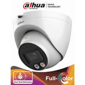 Dahua Cámara IP Domo Antivandálico WizSense 4MP Dual Light