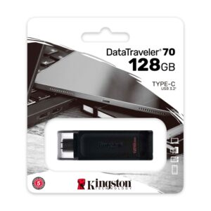 Kingston USB Flash Drive DataTraveler 70 128GB