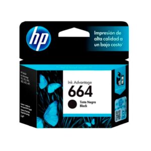 HP Cartucho Negro 664 DeskJet Ink Advantage 1115 120 Paginas