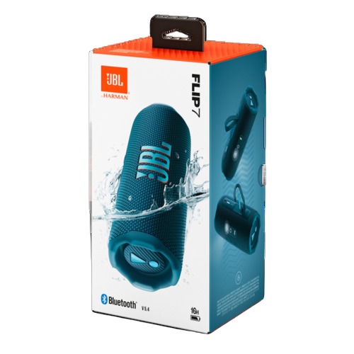 JBL Parlante Bluetooth Flip 7 Portátil Resistente Agua Azul - Imagen 4