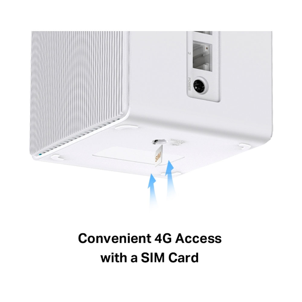Mercusys Router Inalámbrico 4G LTE 300Mbps Blanco MB110-4G - Imagen 3