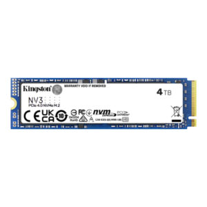 Kingston Unidad de Estado Sólido SSD NV3 4000G PCIe 4.0 NVMe