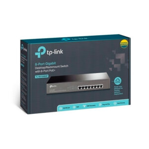 Tp-Link Switch Poe 8 Puertos Gigabit TL-SG1008MP