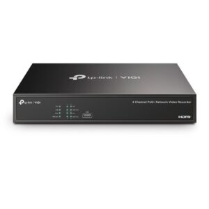 Vigi Videograbador NVR1004H-4P 4 Canales PoE 4K Ultra HD