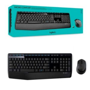 Logitech Combo Teclado y Mouse MK345 Inalámbrico Español