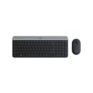 Logitech Teclado Mouse Wireless MK470 Combo Español Negro