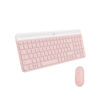 Logitech Combo Teclado Mouse Wireless MK470 Rosa Latinoamérica - Imagen 2