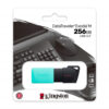 Kingston USB 3.2 Gen1 DataTraveler Exodia 256GB Negro Turquesa - Imagen 3