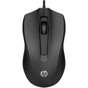 HP Mouse 100 Alámbrico Negro Preciso Cómodo PC