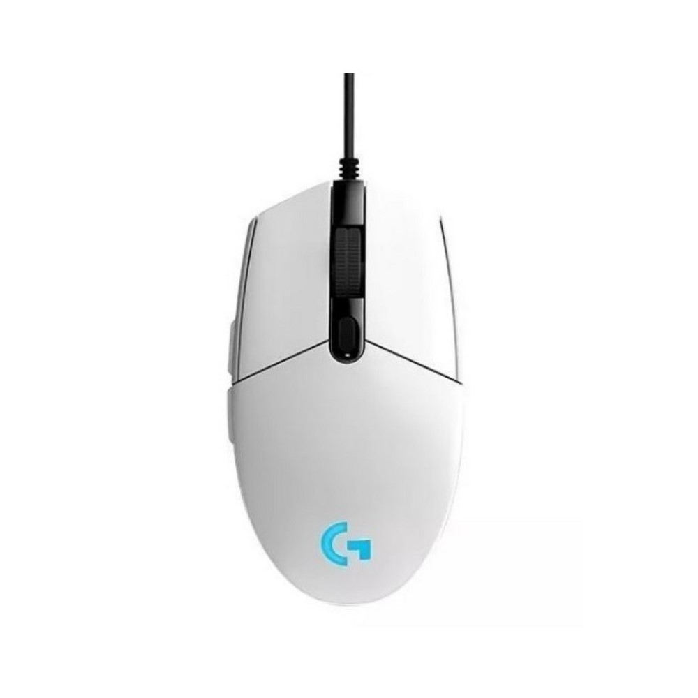 Logitech Mouse Gaming G203 Prodigy Blanco RGB