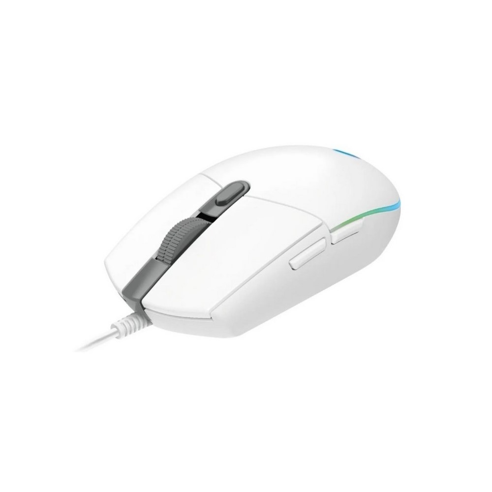 Logitech Mouse Gaming G203 Prodigy Blanco RGB - Imagen 3