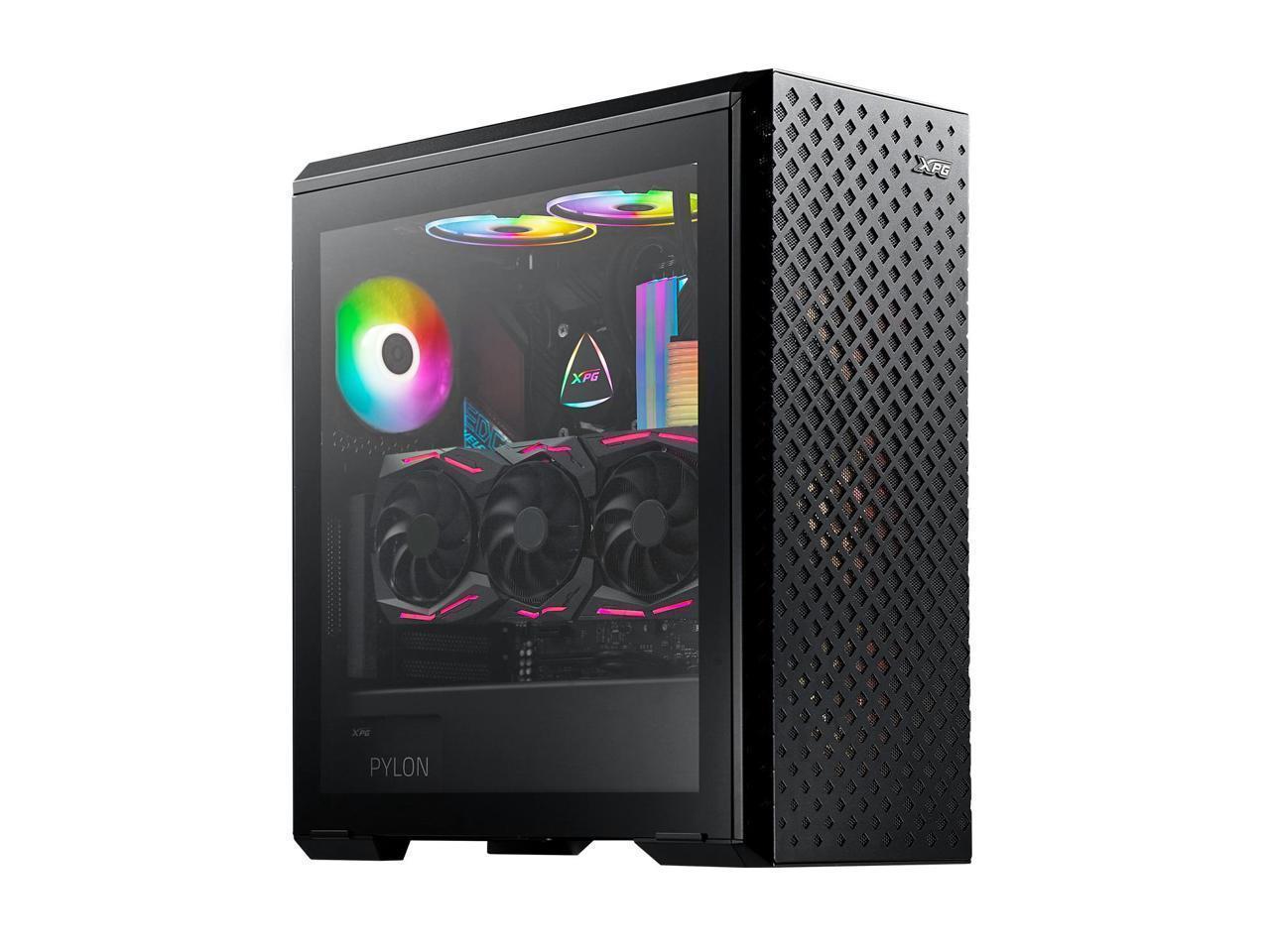 XPG Gaming Caja DEFENDER PRO Torre Media E-ATX Ventana USB - Imagen 3