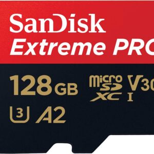 SanDisk Tarjeta MicroSD Extreme Pro 128GB UHS-I 200MBs Lectura