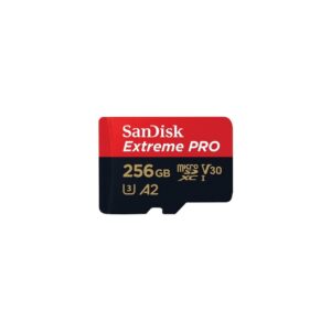 SanDisk MicroSD Extreme Pro UHS-I 256GB Adaptador